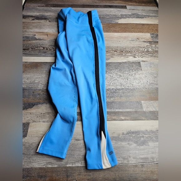 Splits59 Los Angeles Layla Airweight High Waist Legging Small 7/8 Riveria Blue - Picture 5 of 12